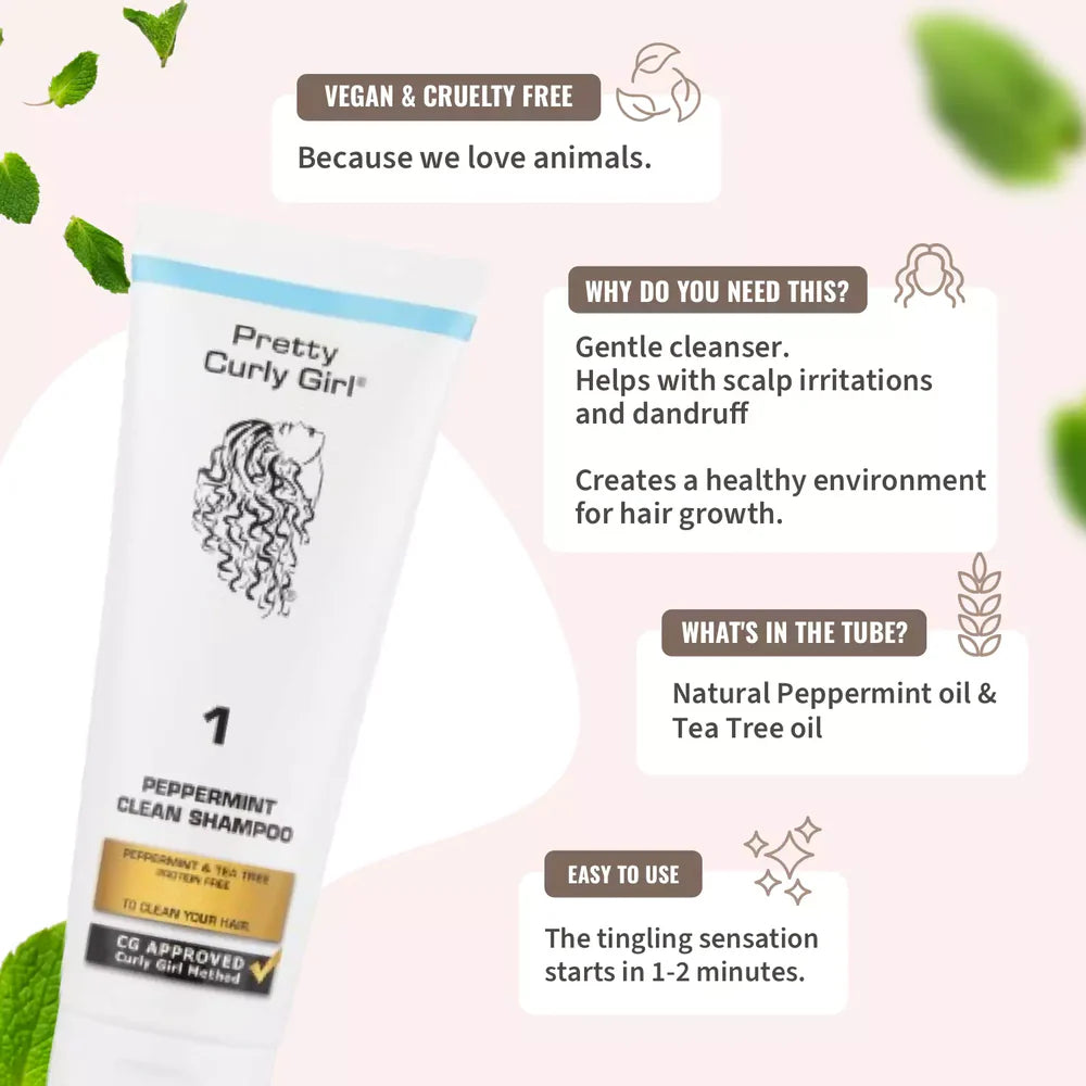 Peppermint Clean Shampoo 250ml